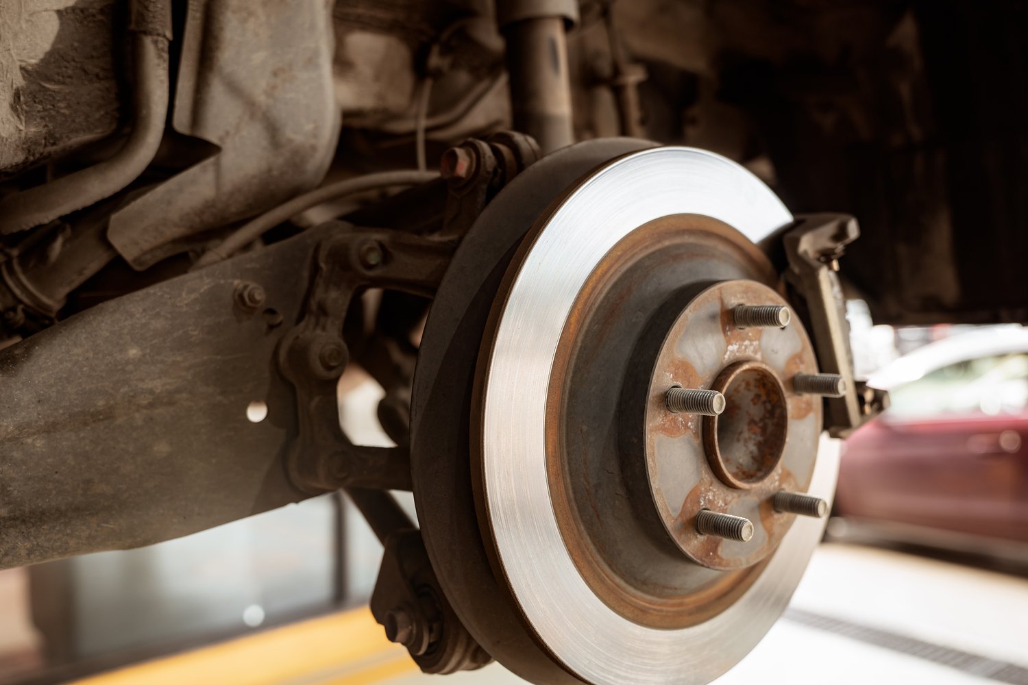 Brake work at H and A Complete Auto Repair